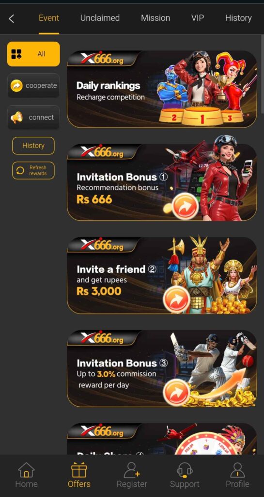 X666 Game Promotions