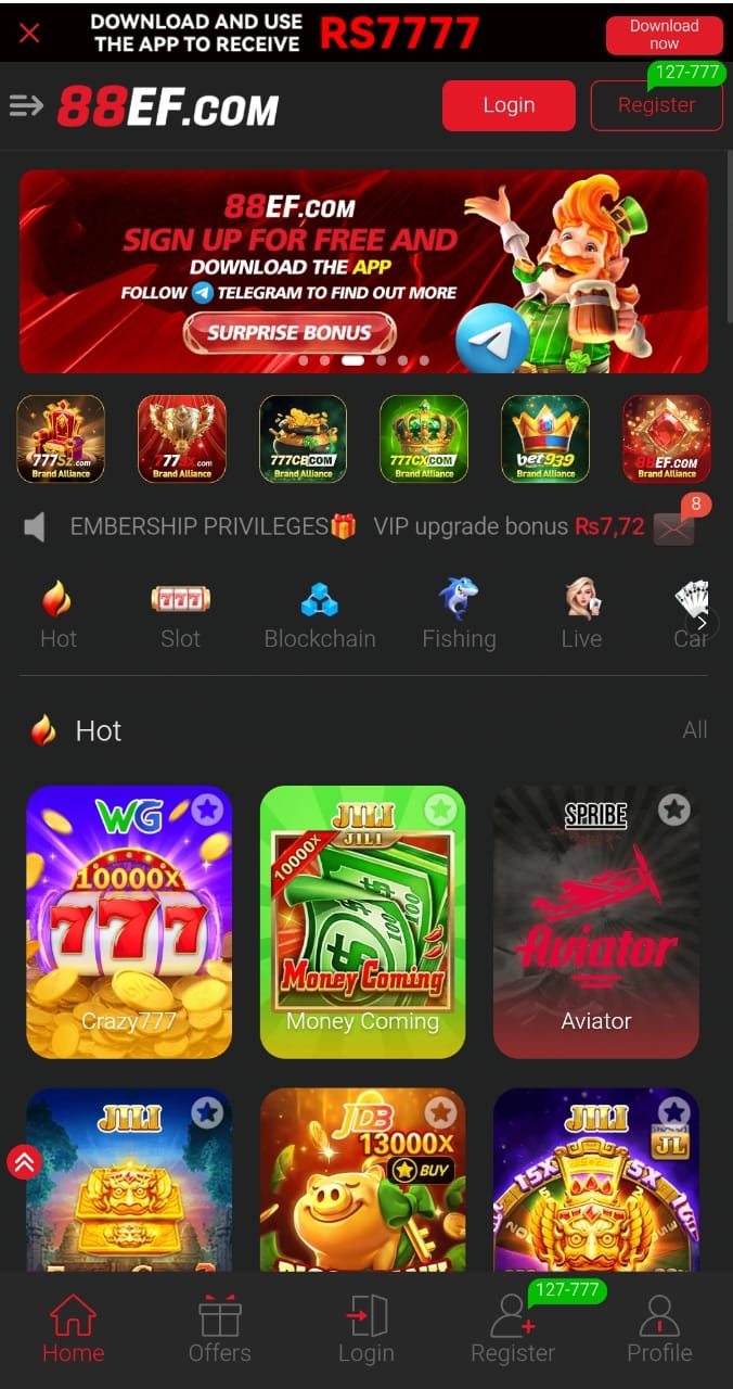 88EF Game - Gameplay Screen