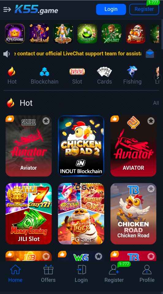 K55 Game Download for Android